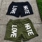 Digital Love French Terry Shorts
