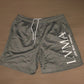 Mesh “Abbreviation” Shorts