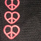 “Hearts Of Peace” Mesh Shorts