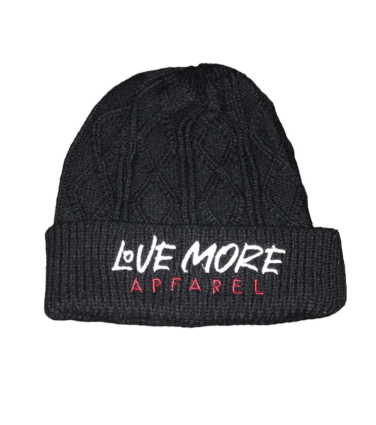 “Signature” Cable Knit Beanie Hat